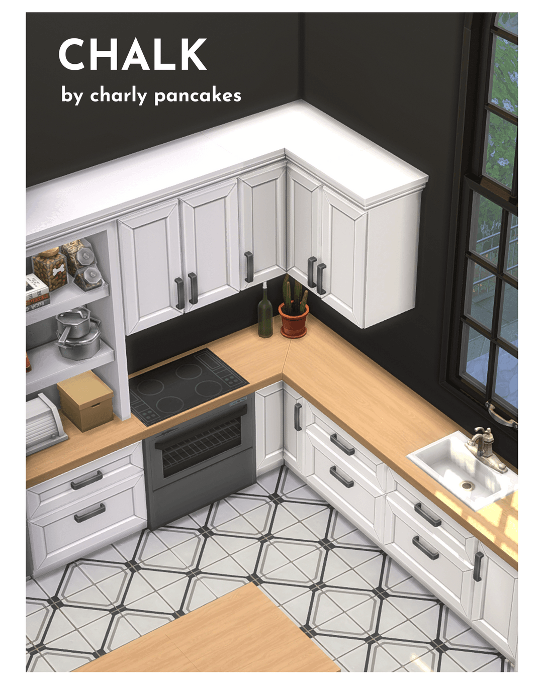 Кухонный гарнитур Chalk kitchen set